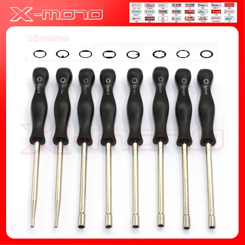 4/6/8Pcs Carburetor Tool Splined Carb Adjusting Screwdriver for Common 2 Cycle Small
4/6/8Pcs Carburetor Tool Splined Carb Adjusting Screwdriver for Common 2 Cycle Small