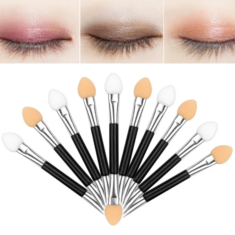 10pcs Disposable Eye Shadow Lip Eyebrow Eyeliner Applicator Sponge Brushes Cosmetic Tool Double-side Eyeshadow Applicators
10pcs Disposable Eye Shadow Lip Eyebrow Eyeliner Applicator Sponge Brushes Cosmetic Tool Double-side Eyeshadow Applicators