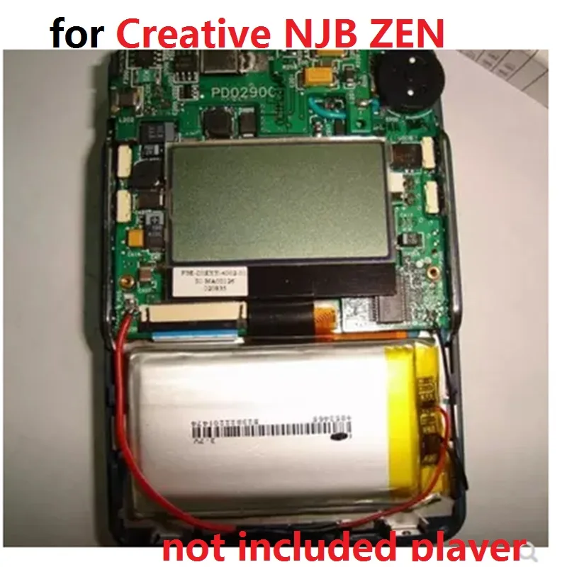 Battery for Creative NJB ZEN Player New Li-po Rechargeable Accumulator Pack Replacement 3.7V 2600mAh With 2 Lines +Track Code
Battery for Creative NJB ZEN Player New Li-po Rechargeable Accumulator Pack Replacement 3.7V 2600mAh With 2 Lines +Track Code