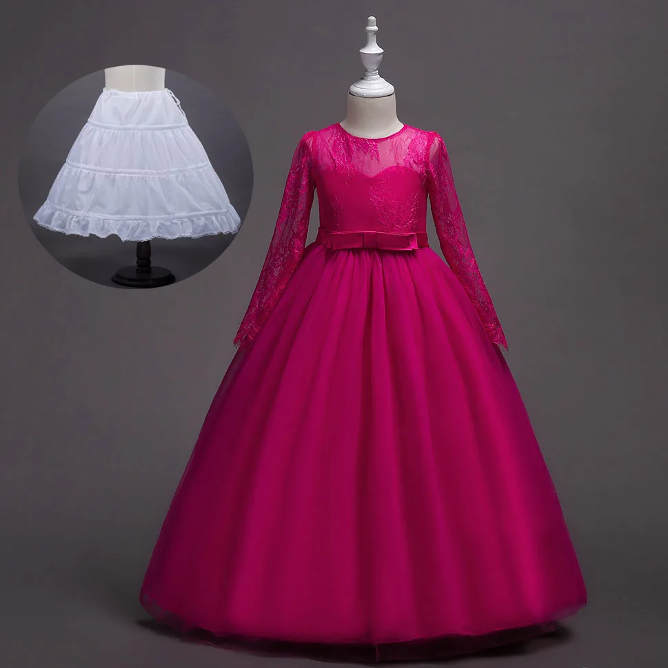 2019 New Arrivals Flower Girls Long Dresses Size 4 To 10 11 12 13 14 15 Years Sleeve Evening Lace Children Formal Dress Occasion
2019 New Arrivals Flower Girls Long Dresses Size 4 To 10 11 12 13 14 15 Years Sleeve Evening Lace Children Formal Dress Occasion