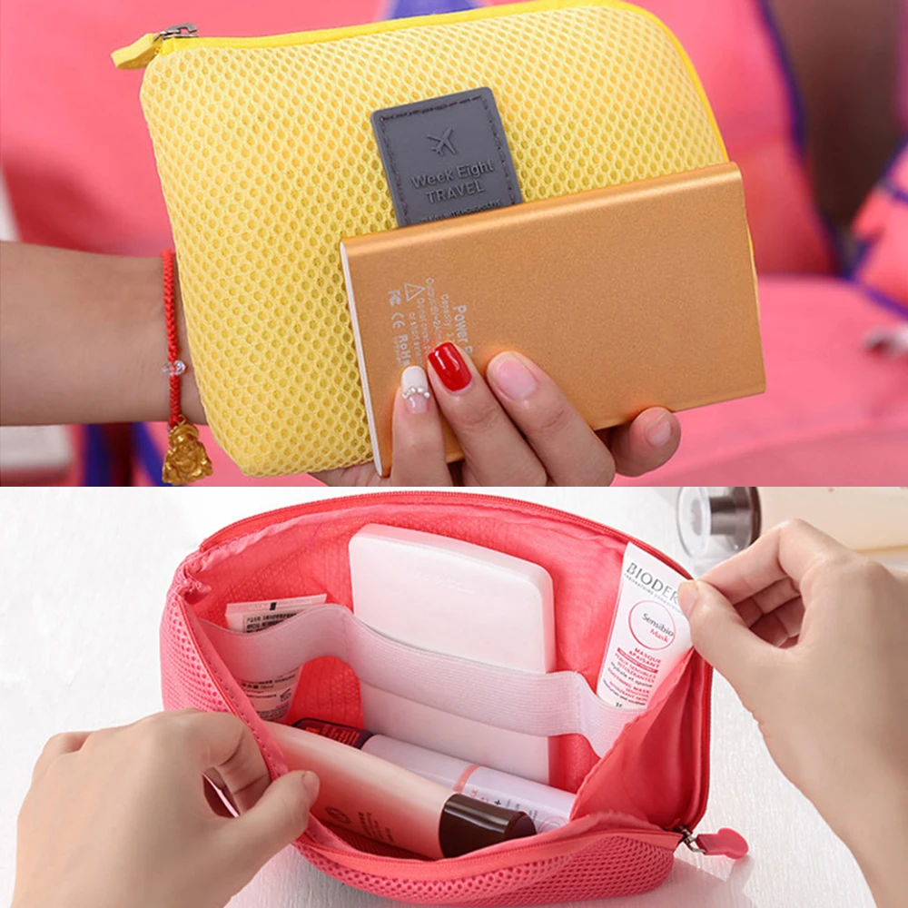 ISKYBOB Portable Travel Earphone Cable USB Digital Gadget Makeup Bag Cosmetic Cases
ISKYBOB Portable Travel Earphone Cable USB Digital Gadget Makeup Bag Cosmetic Cases
