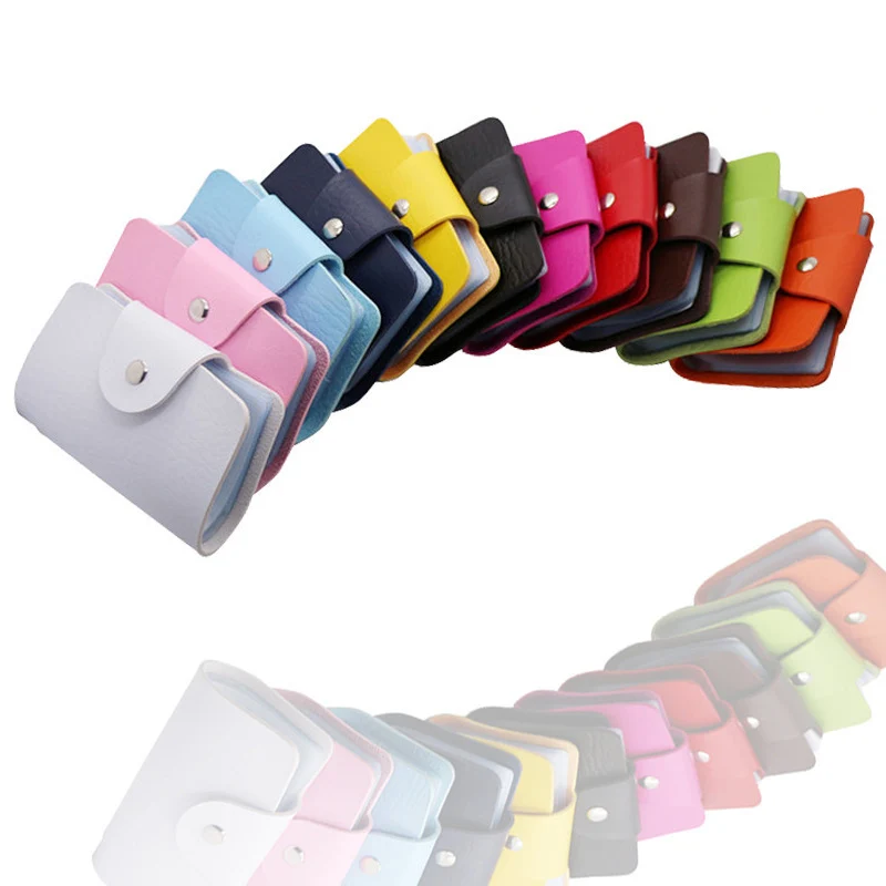 Cassual PU Leather Function 24 Bits Card Case Business Card Holder Men Women Credit Passport Card Bag ID Passport Card Wallet
Cassual PU Leather Function 24 Bits Card Case Business Card Holder Men Women Credit Passport Card Bag ID Passport Card Wallet