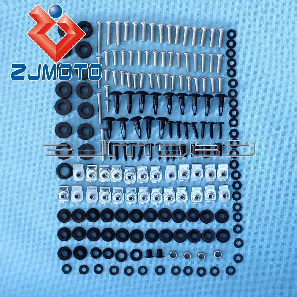 Motorcycle Complete Black Fairing Bolt Kit For Yamaha YZF R6 2005 YZF-R6 Complete Body Fairing Bolt Screw Fastener Fixation Kit
Motorcycle Complete Black Fairing Bolt Kit For Yamaha YZF R6 2005 YZF-R6 Complete Body Fairing Bolt Screw Fastener Fixation Kit