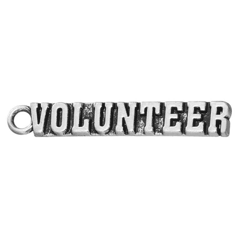 Antique Silver VOLUNTEER Symbol Pendant Sports Charms For Handmade Jewelry Making DIY Accessories 50PCS
Antique Silver VOLUNTEER Symbol Pendant Sports Charms For Handmade Jewelry Making DIY Accessories 50PCS