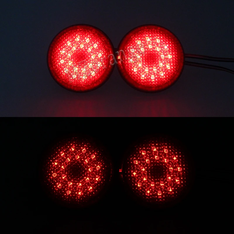 2Pcs Car LED Tail Rear Bumper Reflector Lights For Qashqai/For Trail/For Corolla 2007-2010 Round Brake Stop Light Warning Lamp
2Pcs Car LED Tail Rear Bumper Reflector Lights For Qashqai/For Trail/For Corolla 2007-2010 Round Brake Stop Light Warning Lamp