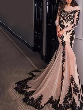 Gorgeous Jewel 3/4 Length Sleeves Appliques Chapel Train Evening Dress New factory direct selling
Gorgeous Jewel 3/4 Length Sleeves Appliques Chapel Train Evening Dress New factory direct selling
