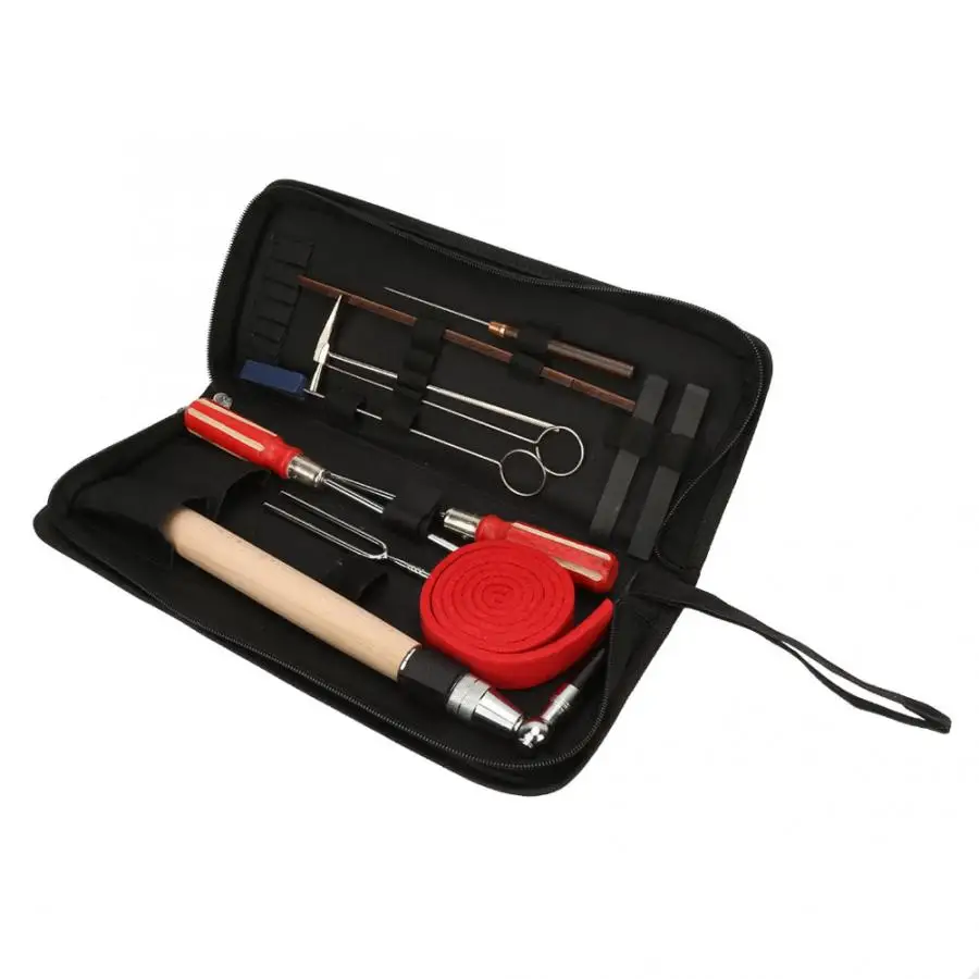 13pcs Piano Tuning Maintenance Tools Kit Screwdriver Wrench Hammer with Case Piano Tuning Tool Kit
13pcs Piano Tuning Maintenance Tools Kit Screwdriver Wrench Hammer with Case Piano Tuning Tool Kit