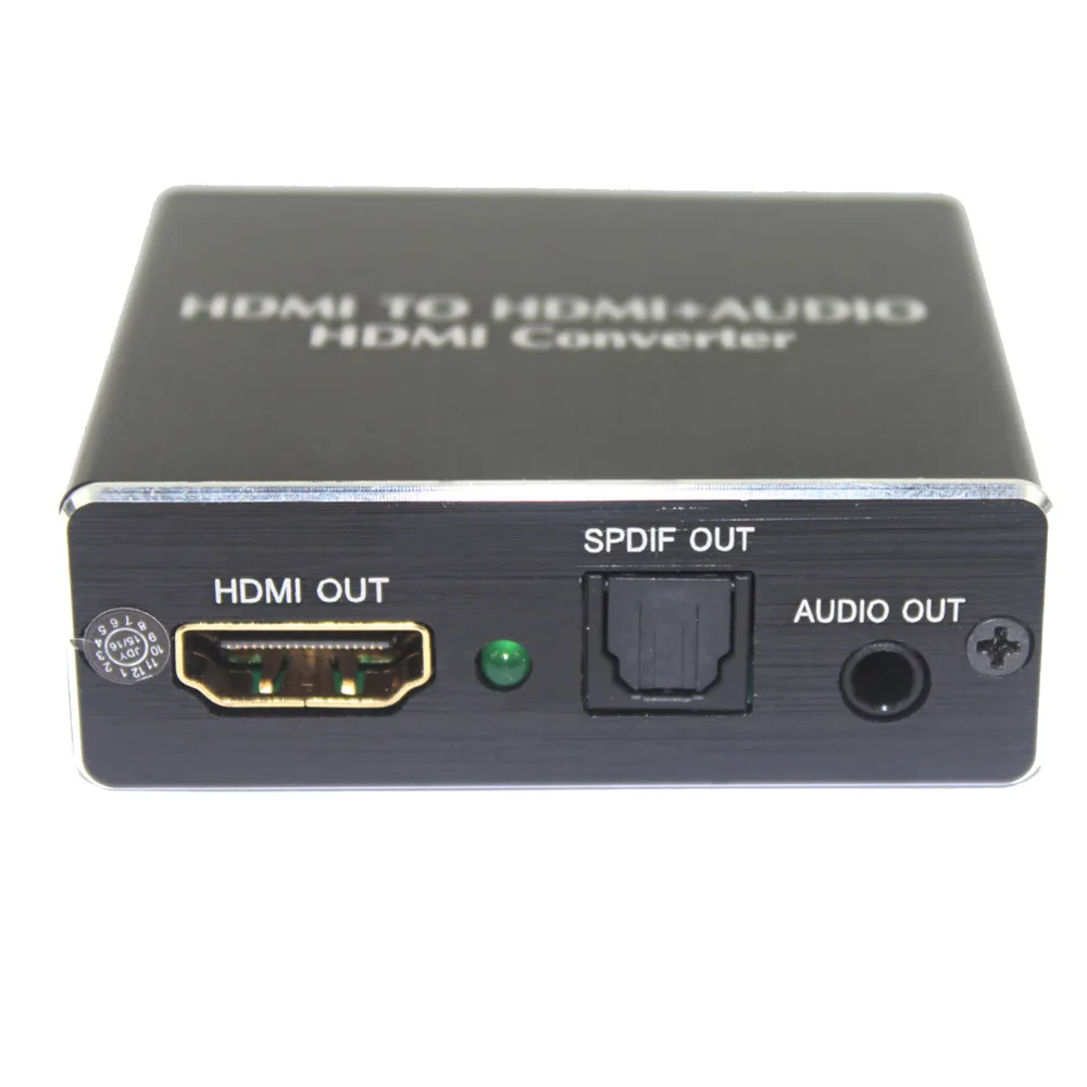 mini 4K x 2K HDMI audio extractor optical TOSLINK SPDIF 3.5mm Stereo Audio Extractor Converter HDMI Audio Splitter
mini 4K x 2K HDMI audio extractor optical TOSLINK SPDIF 3.5mm Stereo Audio Extractor Converter HDMI Audio Splitter