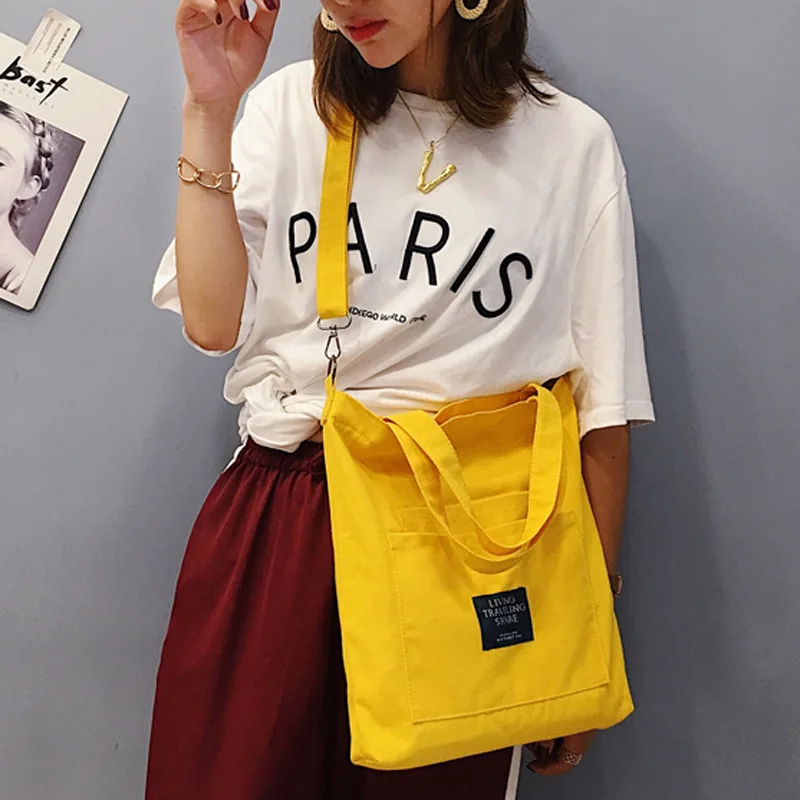 New Design Detachable Shoulder Strap Large Capacity Canvas Shoulder Women's Bag Korean Canvas Bag Diagonal Cross Bag WHY116
New Design Detachable Shoulder Strap Large Capacity Canvas Shoulder Women's Bag Korean Canvas Bag Diagonal Cross Bag WHY116