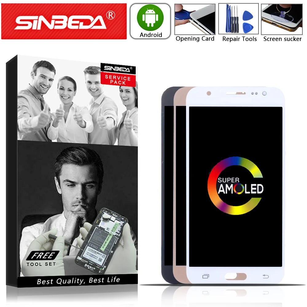 5.0"Super AMOLED Screen Digitizer For SAMSUNG Galaxy J5 2015 J500 J500H J500F J500M J500FN LCD Display Touch Screen Display LCD#
5.0"Super AMOLED Screen Digitizer For SAMSUNG Galaxy J5 2015 J500 J500H J500F J500M J500FN LCD Display Touch Screen Display LCD#