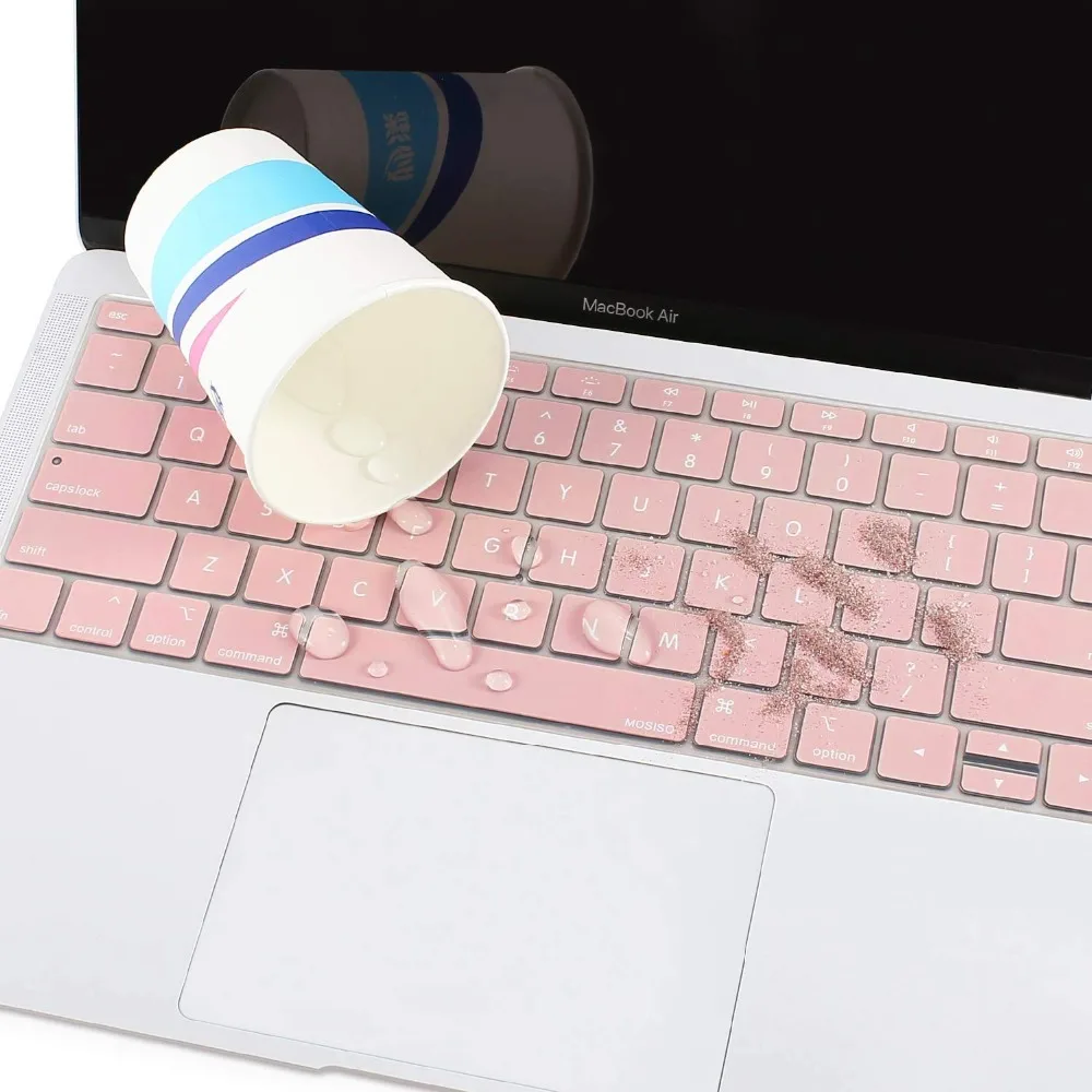 MOSISO for New Macbook Air 13 inch Touch ID 2018 A1932 Silicon Keyboard Cover US/American Film English Letters Black/Clear New
MOSISO for New Macbook Air 13 inch Touch ID 2018 A1932 Silicon Keyboard Cover US/American Film English Letters Black/Clear New