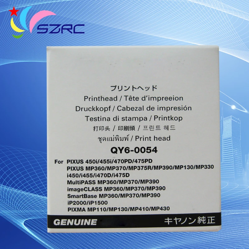 Печатающая головка QY6-0054 для Canon 450i 455i 470PD 475PD MP375R MP390 MP360 MP370 i450 i470D i475D iP2000
Печатающая головка QY6-0054 для Canon 450i 455i 470PD 475PD MP375R MP390 MP360 MP370 i450 i470D i475D iP2000