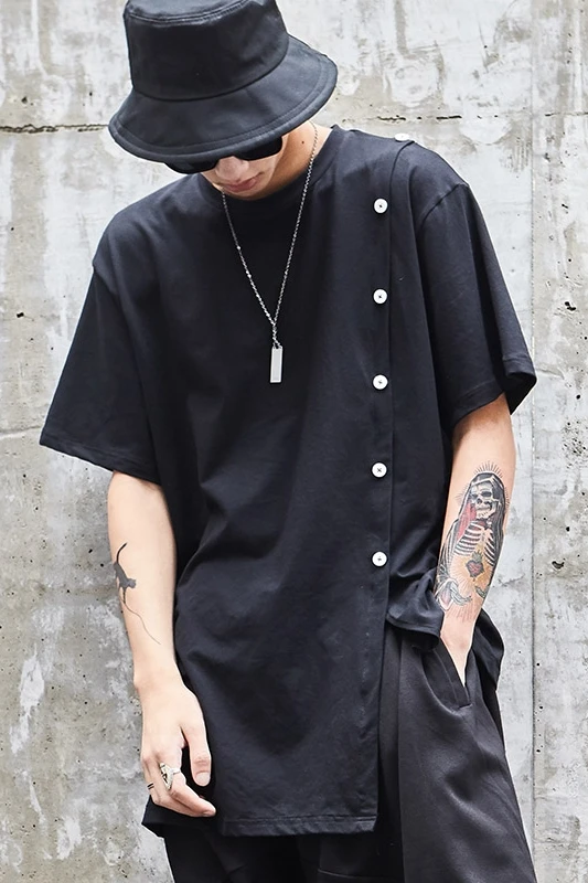 S-6XL!!Original casual style short sleeve top thin 2019 summer T-shirt dark medium length men's T-shirt
S-6XL!!Original casual style short sleeve top thin 2019 summer T-shirt dark medium length men's T-shirt