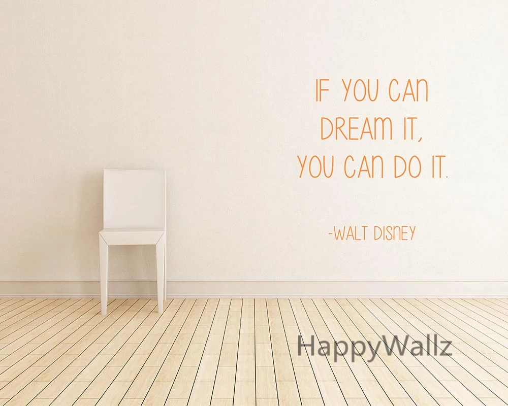 Motivational Quote Wall Sticker If You Can Dream it You Can Do it DIY Inspirational Lettering Quote Custom Color Wall Decal Q44
Motivational Quote Wall Sticker If You Can Dream it You Can Do it DIY Inspirational Lettering Quote Custom Color Wall Decal Q44