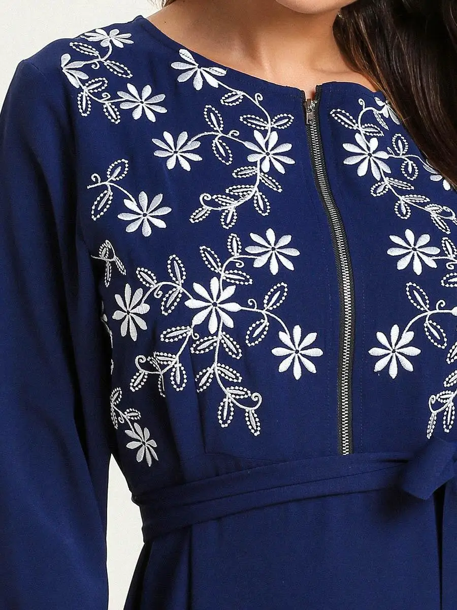 Muslim Breast-Feeding Long Dress Elegant Women Ethnic Chic Floral Embroidery Maxi Dresses 2019 Muslim Ramadan Front Zipper New
Muslim Breast-Feeding Long Dress Elegant Women Ethnic Chic Floral Embroidery Maxi Dresses 2019 Muslim Ramadan Front Zipper New