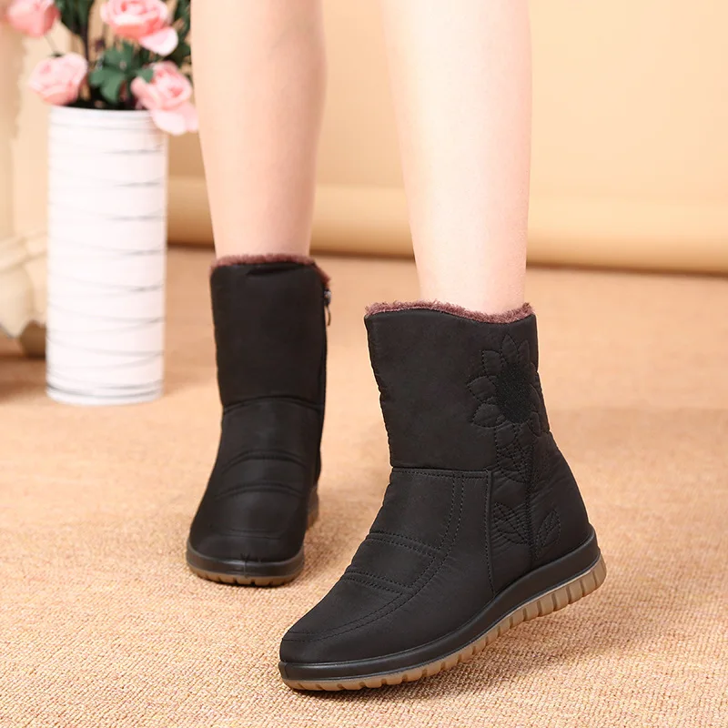 EXCARGO Platform Boots Winter 2019 Snow Boots Woman Cotton Padded Shoes Fur Plush Ankle Boot For Women Shoes Waterproof Zipper
EXCARGO Platform Boots Winter 2019 Snow Boots Woman Cotton Padded Shoes Fur Plush Ankle Boot For Women Shoes Waterproof Zipper