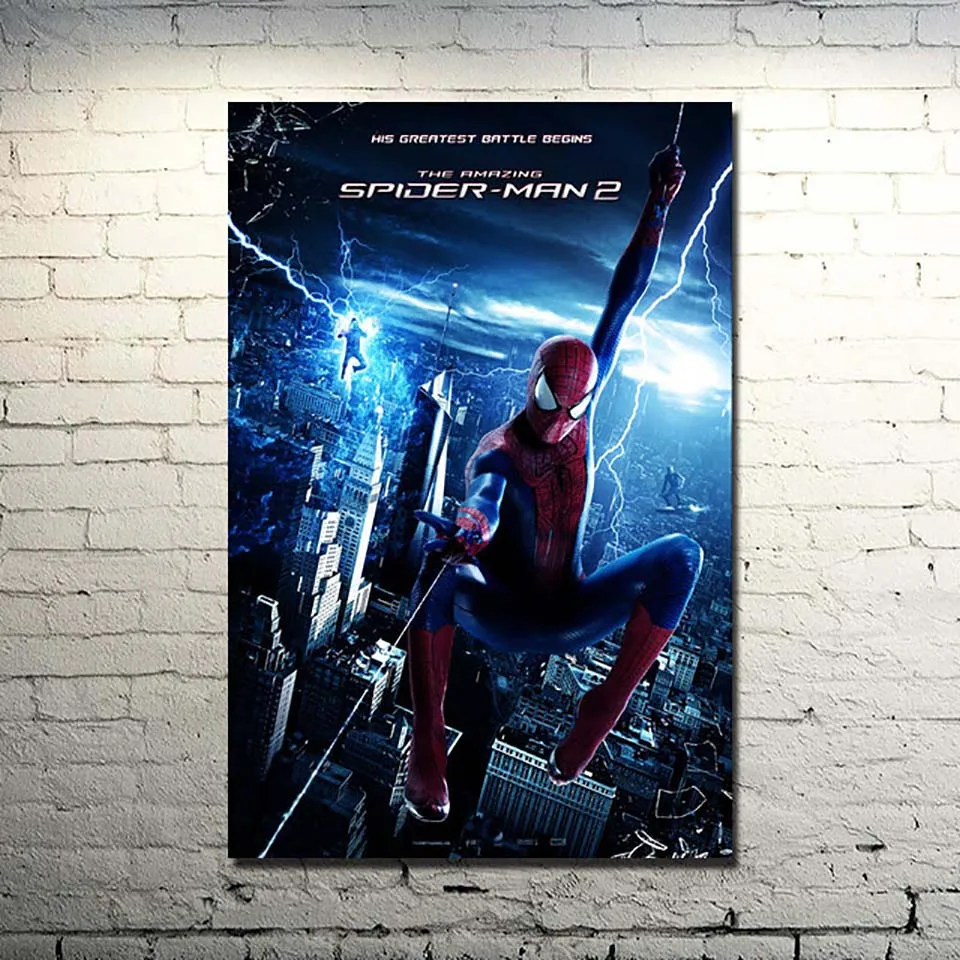 Hd Prints Painting Modular Canvas 1 Pieces Spider Man Pictures Movie Role Poster Wall Art Home Decor Modern Bedside Background | Дом и сад