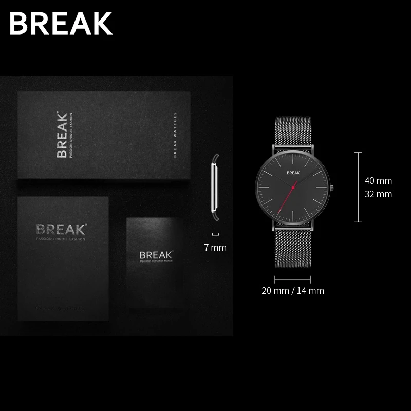 BREAK 2019 New Minimalist Fashion Casual Lovers Watch Men Women Top Brand Quartz Sport Wristwatch Classic Ladies Clock
BREAK 2019 New Minimalist Fashion Casual Lovers Watch Men Women Top Brand Quartz Sport Wristwatch Classic Ladies Clock