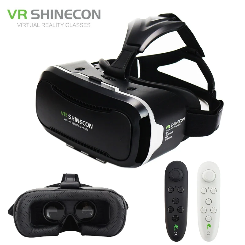 Очки виртуальной реальности Shinecon VR 2 0 Google Cardboard для мобильных телефонов 3d