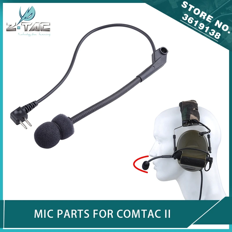 Z Tactical Airsoft Mic Parts Microphone for Comtac II Tactical Talkback COMTAC II Headset
Z Tactical Airsoft Mic Parts Microphone for Comtac II Tactical Talkback COMTAC II Headset