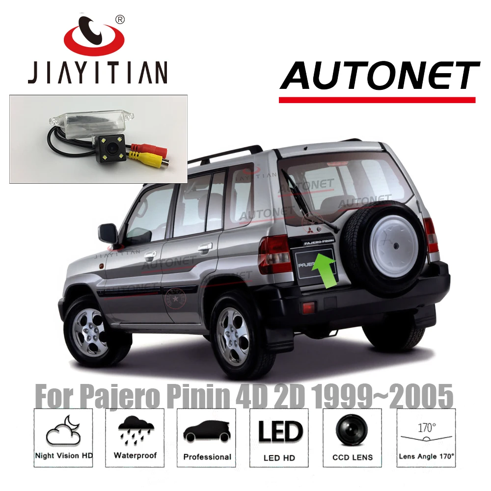 Камера заднего вида JiaYiTian для Mitsubishi Pajero Pinin/Pajero io 1998 ~ 2008 CCD/ночное видение/резервная камера заднего вида/парковочная камера
Камера заднего вида JiaYiTian для Mitsubishi Pajero Pinin/Pajero io 1998 ~ 2008 CCD/ночное видение/резервная камера заднего вида/парковочная камера