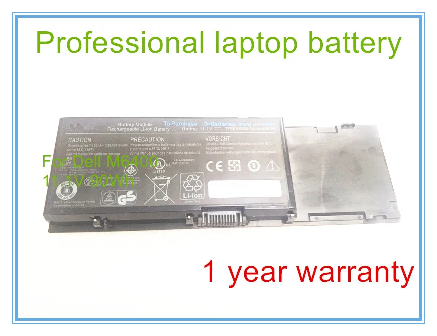 11.1V 90wh Original battery 8M039 for M6400 M6500 M2400 M4400 8 C565C Free shipping
11.1V 90wh Original battery 8M039 for M6400 M6500 M2400 M4400 8 C565C Free shipping