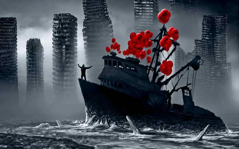 HD Printed Romantically Apocalyptic Heroes Comics Sci Fi Futuristic Dark Boat Balloons Decoration Paintings on Canvas
HD Printed Romantically Apocalyptic Heroes Comics Sci Fi Futuristic Dark Boat Balloons Decoration Paintings on Canvas
