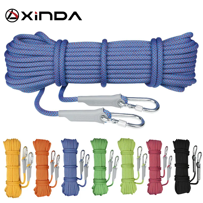 XINDA Escalada 10M Professional Rock Climbing Rope Rappelling 10.5mm Diameter High Strength Cord Safety Rope Survival Rope
XINDA Escalada 10M Professional Rock Climbing Rope Rappelling 10.5mm Diameter High Strength Cord Safety Rope Survival Rope