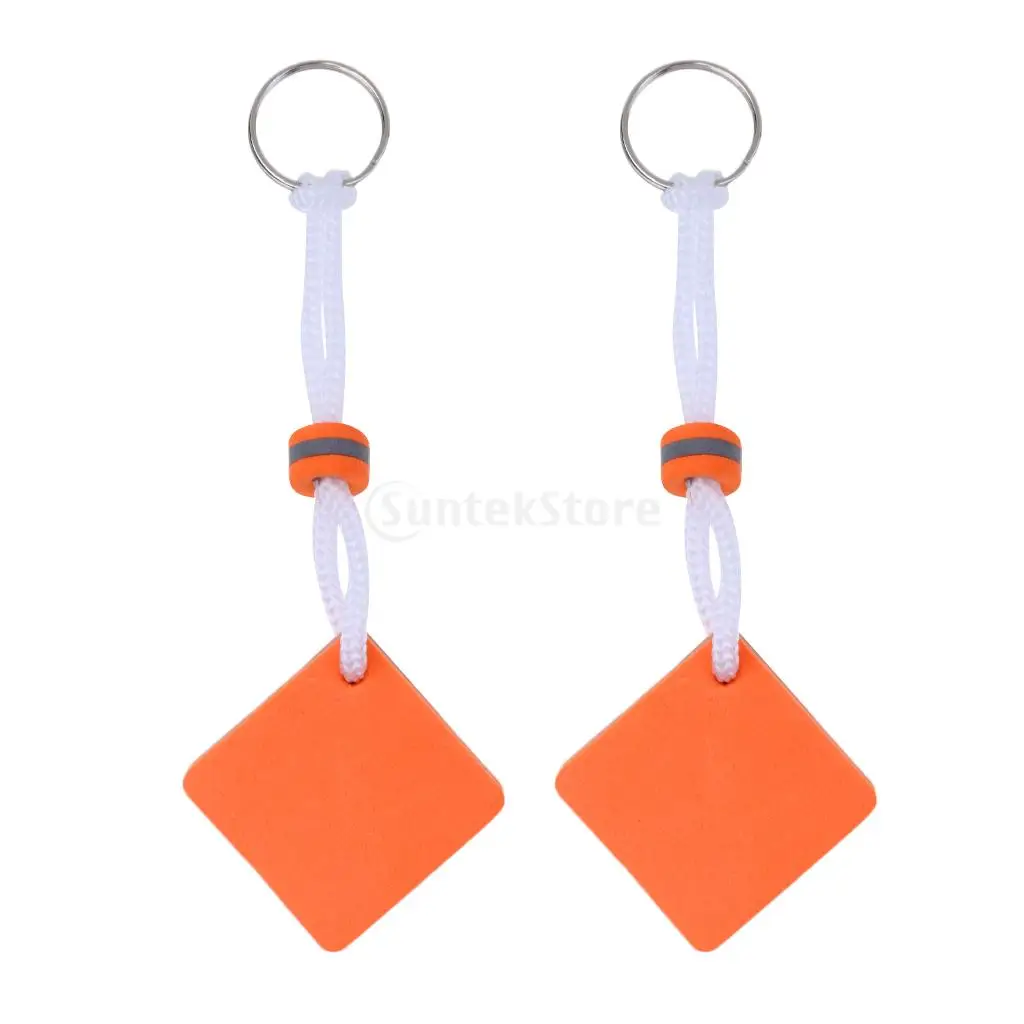 2 Pieces Yachting Boating Sailing Nautical Floating Key Chain Key Ring- Square Shaped Orange
2 Pieces Yachting Boating Sailing Nautical Floating Key Chain Key Ring- Square Shaped Orange