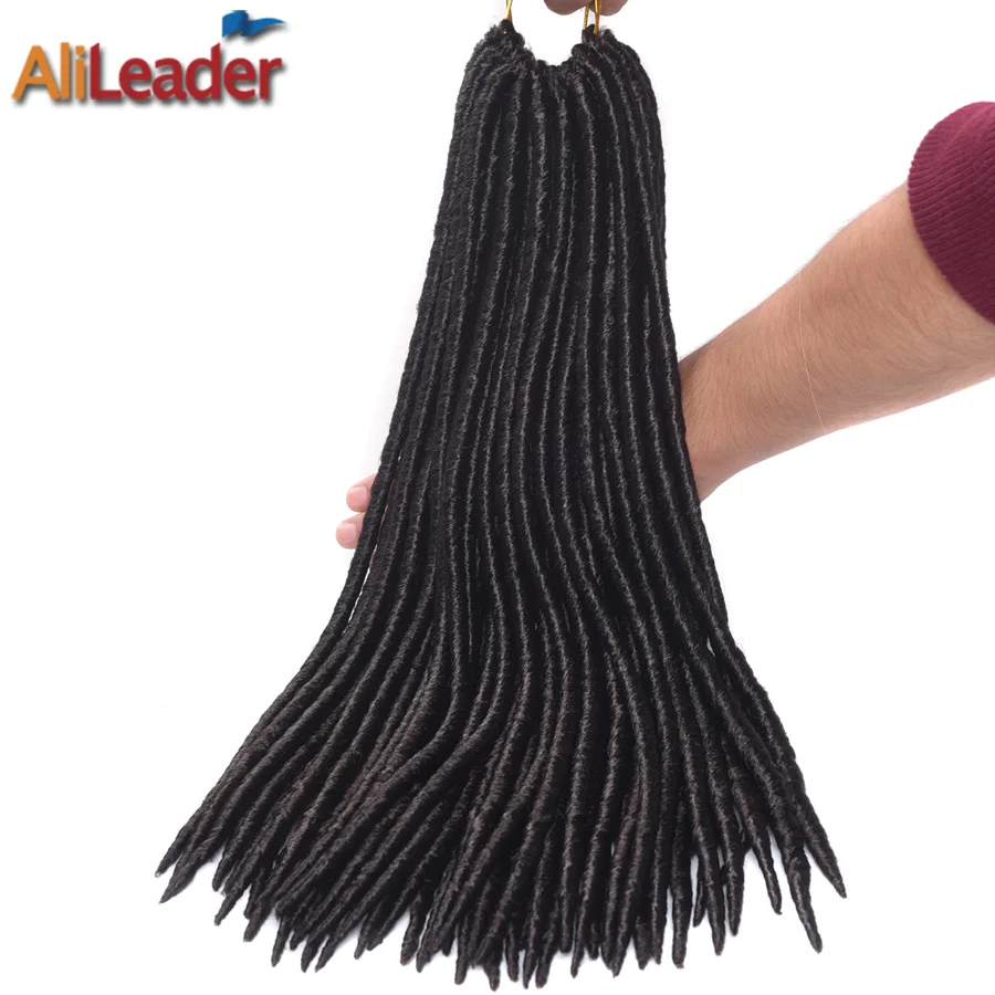 AliLeader синтетический Однотонная одежда искусственные локоны в стиле Crochet волосы 18