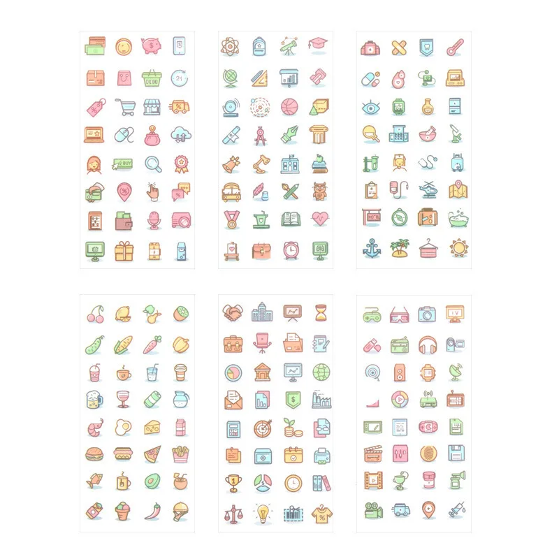 6PCS New Small Label Children Stationery Stickers For DIY Albums Scrapbooking Diary Decoration Cartoon Depicting
6PCS New Small Label Children Stationery Stickers For DIY Albums Scrapbooking Diary Decoration Cartoon Depicting