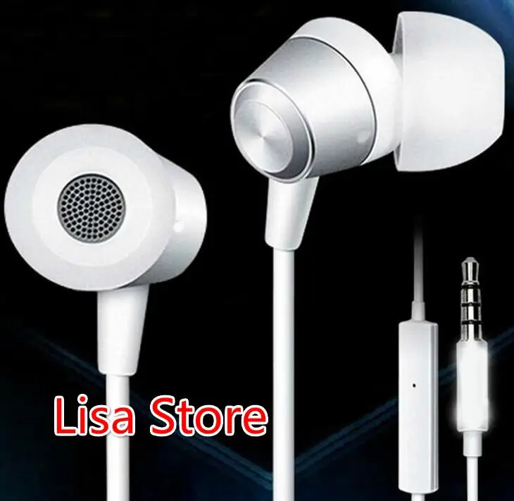 Free DHL 50pcs Metal Earphones 3.5mm Noise Reduction Earpiece Stereo Super Bass Headphones with Mic Headset for Android iPhone
Free DHL 50pcs Metal Earphones 3.5mm Noise Reduction Earpiece Stereo Super Bass Headphones with Mic Headset for Android iPhone