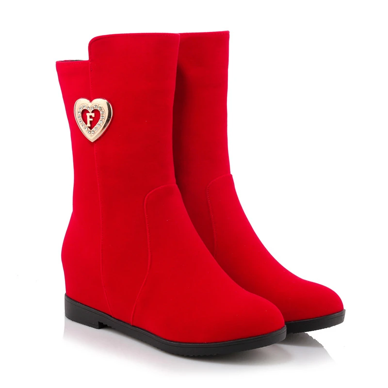 Women Ankle Boots Woman Winter Shoes 2019 Big Size Slip On Med Heel Wedges 2018 Black Platform New Fashion
Women Ankle Boots Woman Winter Shoes 2019 Big Size Slip On Med Heel Wedges 2018 Black Platform New Fashion