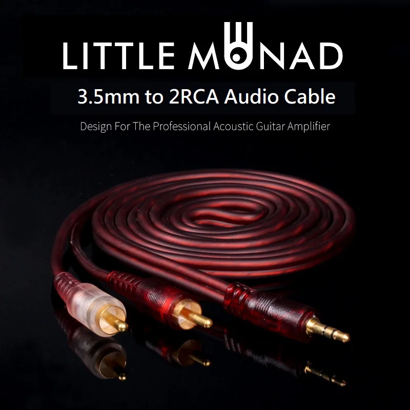 Аудиокабель QCYQ Little Monad от 3,5 мм до 2RCA специально разработан для усилителя акустической гитары
Аудиокабель QCYQ Little Monad от 3,5 мм до 2RCA специально разработан для усилителя акустической гитары