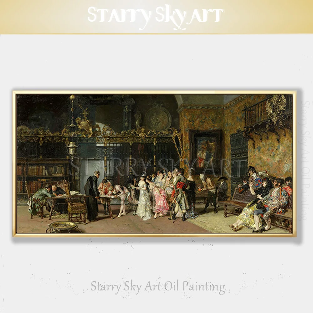 High Skills Artist Hand-painted High Quality Europe Figures Oil Painting 20th Century European Nobility Portrait Oil Painting
High Skills Artist Hand-painted High Quality Europe Figures Oil Painting 20th Century European Nobility Portrait Oil Painting