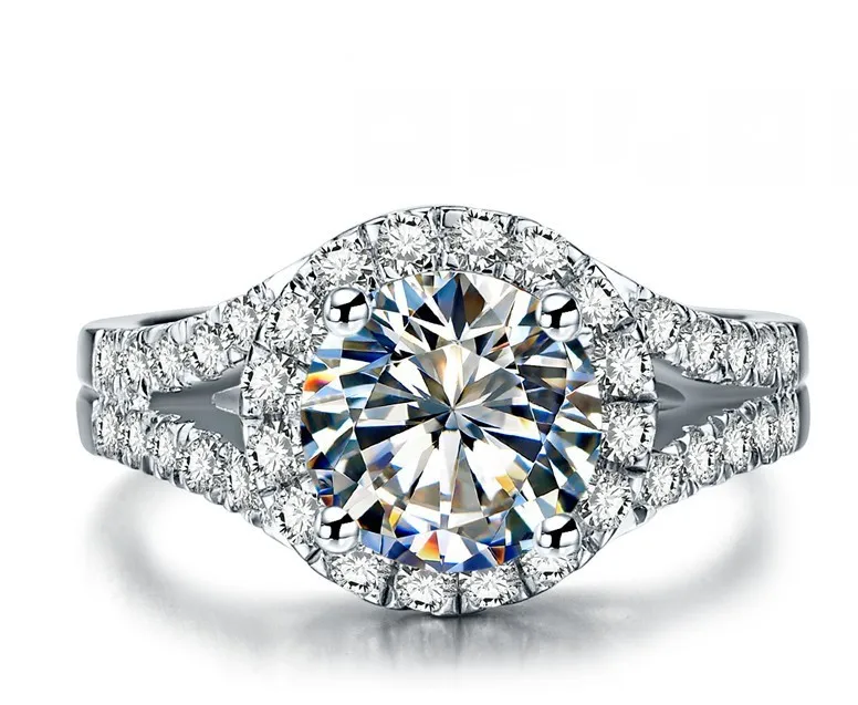 Brilliant Forever 2Ct Engagement Ring Genuine 925 Sterling Silver Diamond Jewelry for Women White Gold Color
Brilliant Forever 2Ct Engagement Ring Genuine 925 Sterling Silver Diamond Jewelry for Women White Gold Color