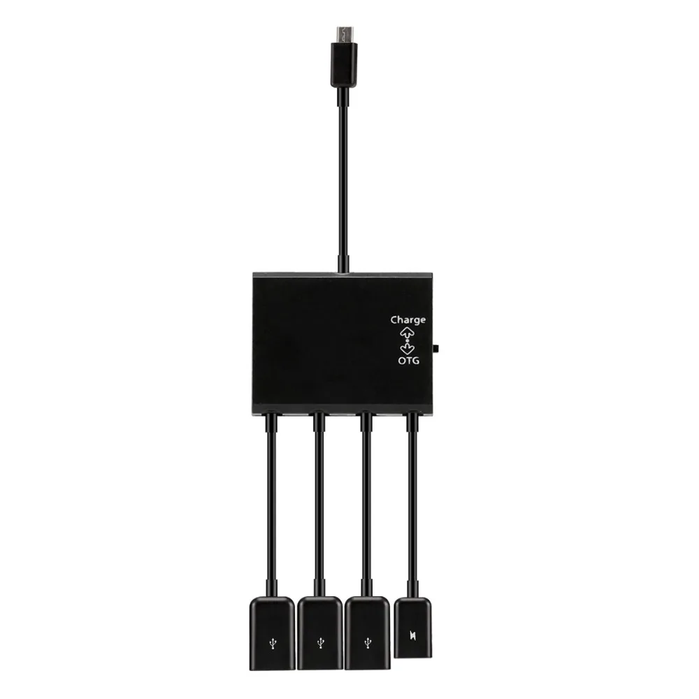 Micro USB OTG Зарядка 3 2 0 порт 1 зарядный концентратор кабель Android Мобильный планшет