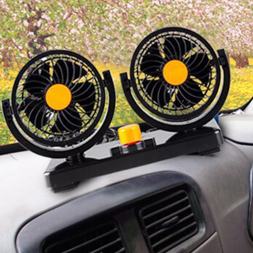Dual Head Fan Truck 24V 360 Degree Rotation Cigarette Lighter Powered Low Noise Electric Fan
Dual Head Fan Truck 24V 360 Degree Rotation Cigarette Lighter Powered Low Noise Electric Fan