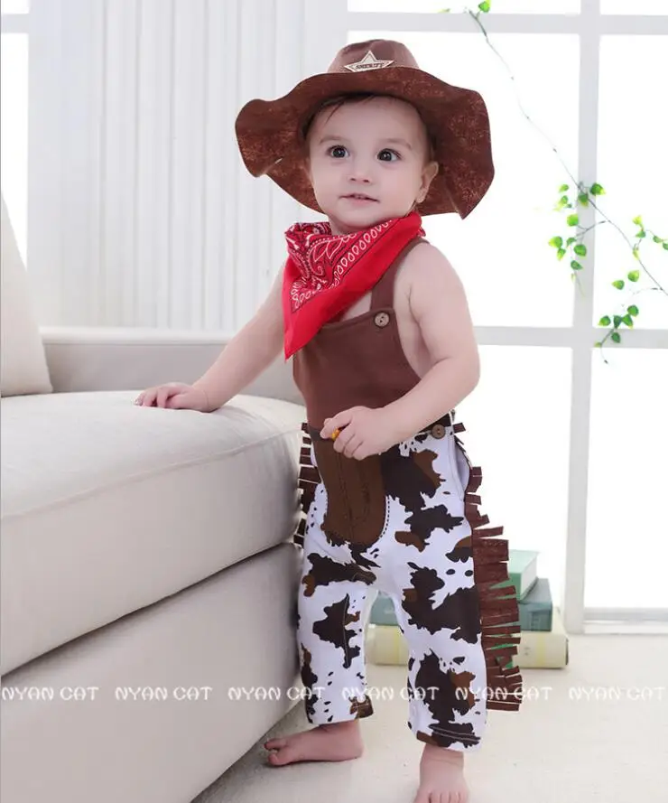 2019 Newborn Romper Photography Costume for Baby Boy Cowboy Bodysuit Baby Halloween Cosplay Baby Toddler Clothing for Kids
2019 Newborn Romper Photography Costume for Baby Boy Cowboy Bodysuit Baby Halloween Cosplay Baby Toddler Clothing for Kids
