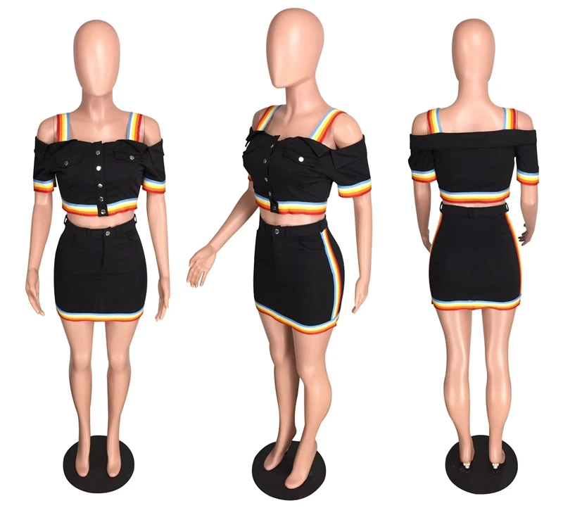 Women Sexy Two Piece Skirt Set Summer Festival Outfit Off Shoulder Crop Top Skirt Set Party Club Bodycon 2 Piece Matching Set
Women Sexy Two Piece Skirt Set Summer Festival Outfit Off Shoulder Crop Top Skirt Set Party Club Bodycon 2 Piece Matching Set
