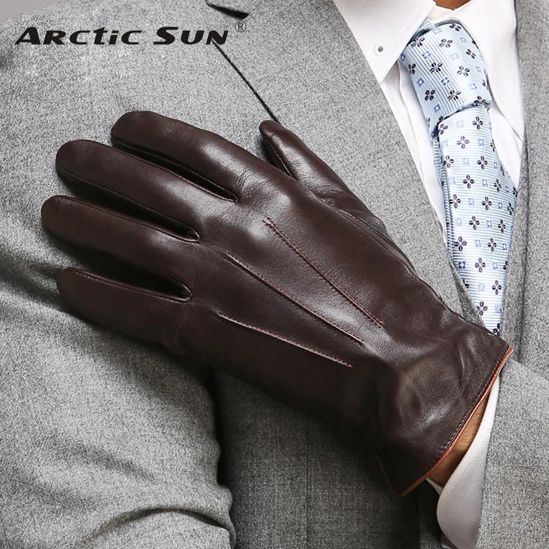 Top Quality Genuine Leather Gloves For Men Thermal Winter Touch Screen Sheepskin Glove Fashion Slim Wrist Driving EM011NC3
Top Quality Genuine Leather Gloves For Men Thermal Winter Touch Screen Sheepskin Glove Fashion Slim Wrist Driving EM011NC3