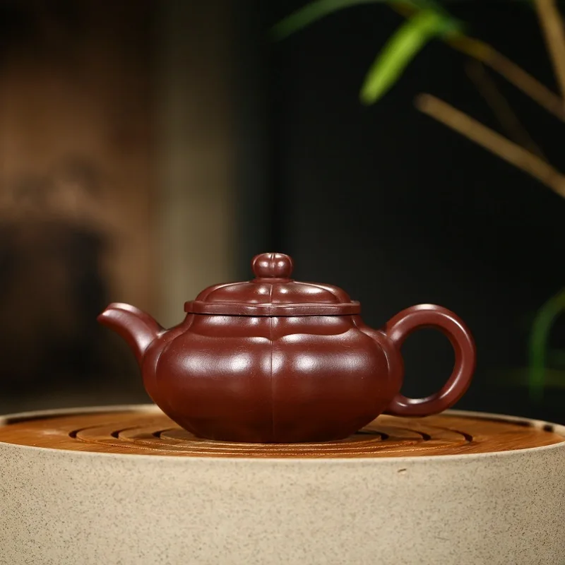 masters all hand recommended yixing authentic undressed ore purple mud jin zhu wen pot of kung fu tea set the teapot | Дом и сад