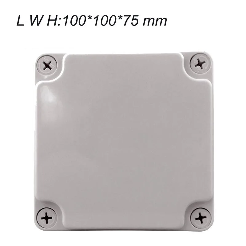 100*100*75mm outdoor waterproof junction box ABS plastic boxes sealed box plastic junction box enclosure
100*100*75mm outdoor waterproof junction box ABS plastic boxes sealed box plastic junction box enclosure
