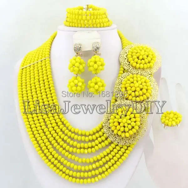 African Beads Jewelry Sets Nigerian Wedding African Crystal Beads Jewelry Set HD1498
African Beads Jewelry Sets Nigerian Wedding African Crystal Beads Jewelry Set HD1498