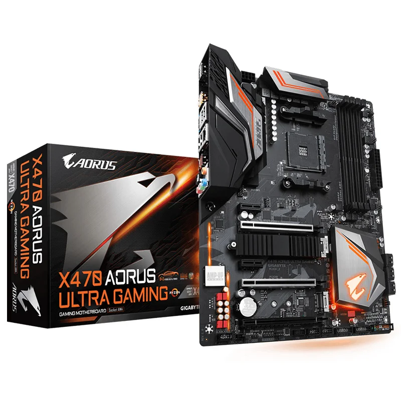 Для Gigabyte GA X470 AORUS ULTRA GAMING оригинальная новая материнская плата Socket AM4 DDR4 USB3.0