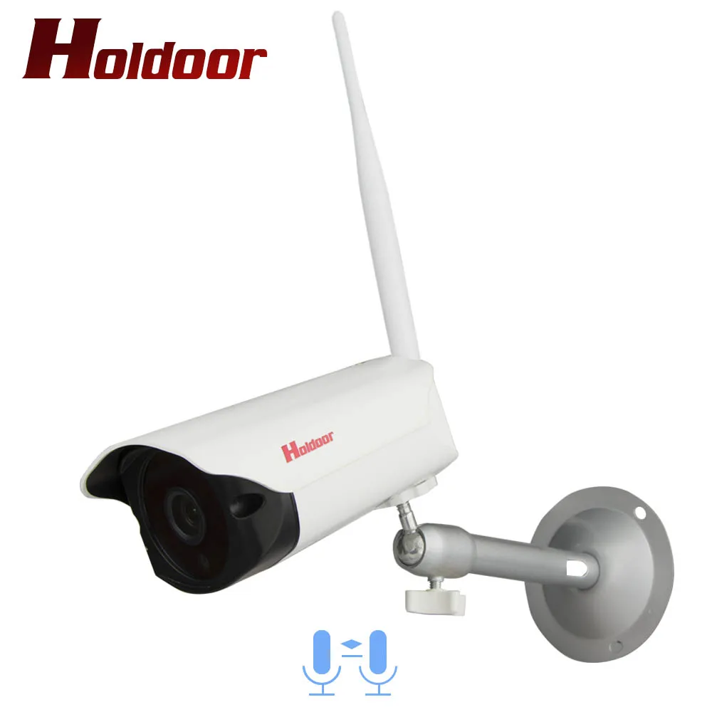 Holdoor двухсторонний звук для камеры WiFi камера видеонаблюдения s Открытый HD