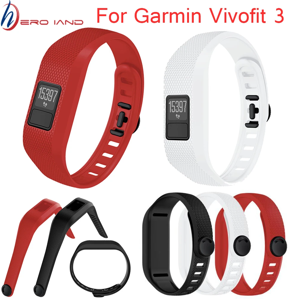 Soft Silicone Watch band For Garmin Vivofit 3 Replacement Wrist Watch Band Strap Accessory Wristbands For Garmin Vivofit3 Strap
Soft Silicone Watch band For Garmin Vivofit 3 Replacement Wrist Watch Band Strap Accessory Wristbands For Garmin Vivofit3 Strap