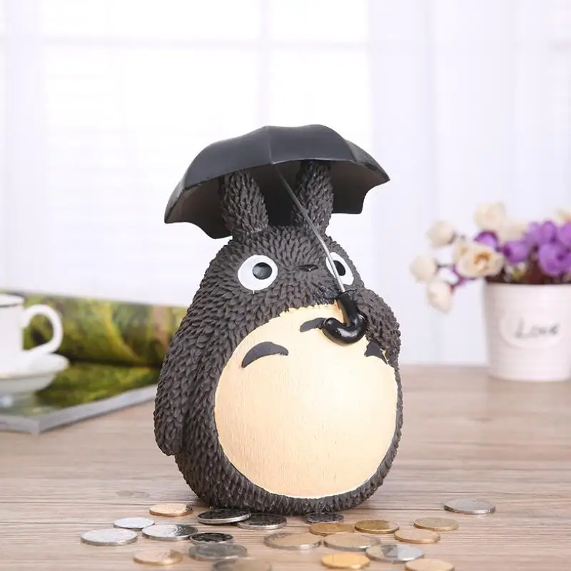Cartoon Totoro Piggy Bank Coin Saving Box Home Decoration Resin Crafts Money Box Kids Birthday Christmas Gift
Cartoon Totoro Piggy Bank Coin Saving Box Home Decoration Resin Crafts Money Box Kids Birthday Christmas Gift