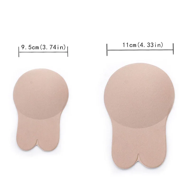 1 Pair Women Self Adhesive Push Up Bra Crop Top Soft Silicone Nipple Stickers Invisible Bra Strapless Blackless Tank Top
1 Pair Women Self Adhesive Push Up Bra Crop Top Soft Silicone Nipple Stickers Invisible Bra Strapless Blackless Tank Top