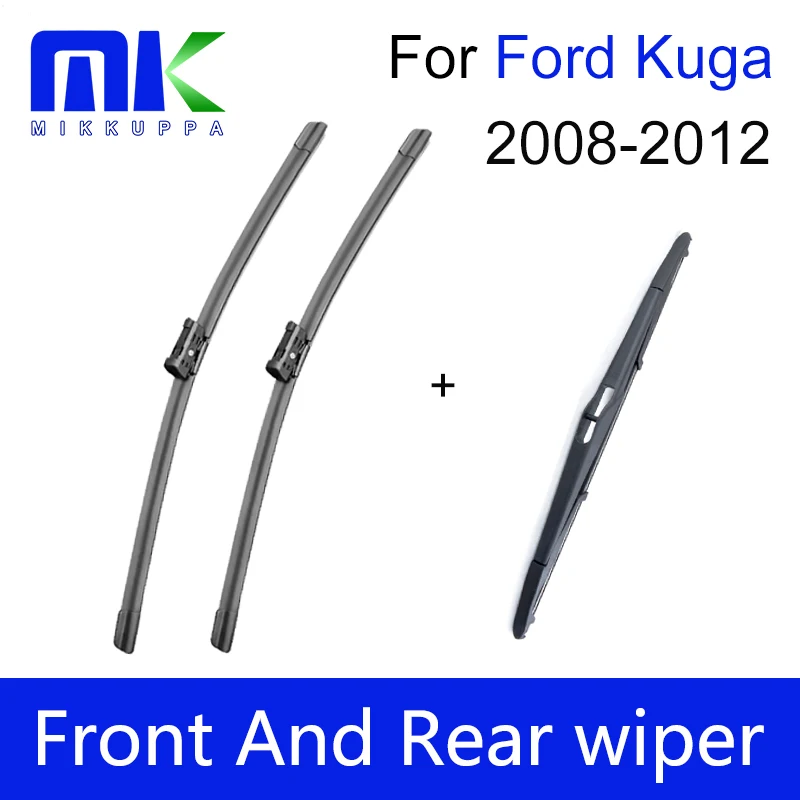 Front And Rear Wiper Blades For Ford Kuga 2008 2009 2010 2011 2012 Silicone Rubber Windshield Wiper Auto Car Accessories
Front And Rear Wiper Blades For Ford Kuga 2008 2009 2010 2011 2012 Silicone Rubber Windshield Wiper Auto Car Accessories